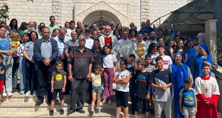 الكاردينال بيتسابالا في زيارة مفاجئة لغزة
