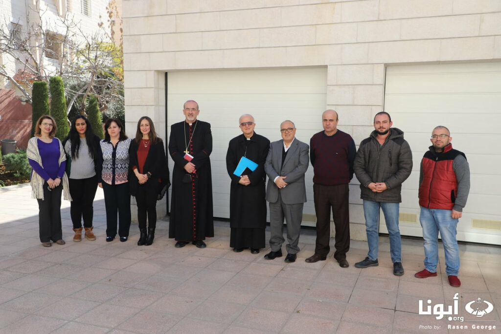 Patriarch meeting with financial team in Jordan