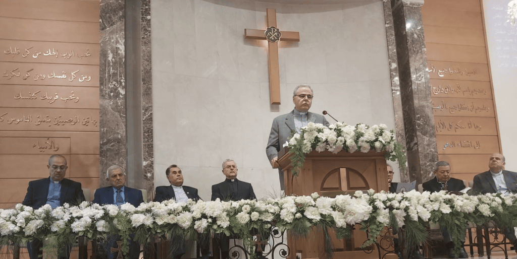 احتفال مئوية كنيسة الاتحاد المسيحي الانجيلية الوطنية في سوريا