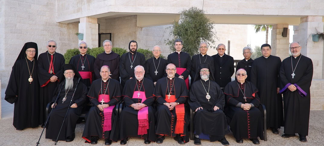 لقاء مميز مع الاساقفة الكاثوليك في مقر سيدة السلام