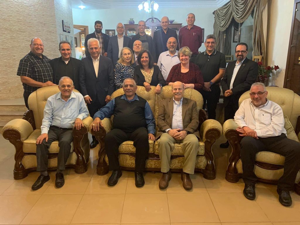 أعضاء الهيئة العامة للاتحاد المجامع الإنجيلي في الأردن وفلسطين والجليل