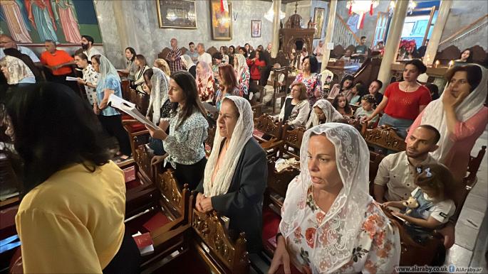 كيف مرّ عيد الفصح على “مسيحيو غزة” ؟ صور