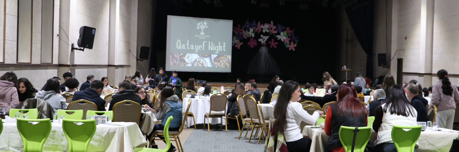 ليلة قطايف في أكاديمية التحالف الأردنية