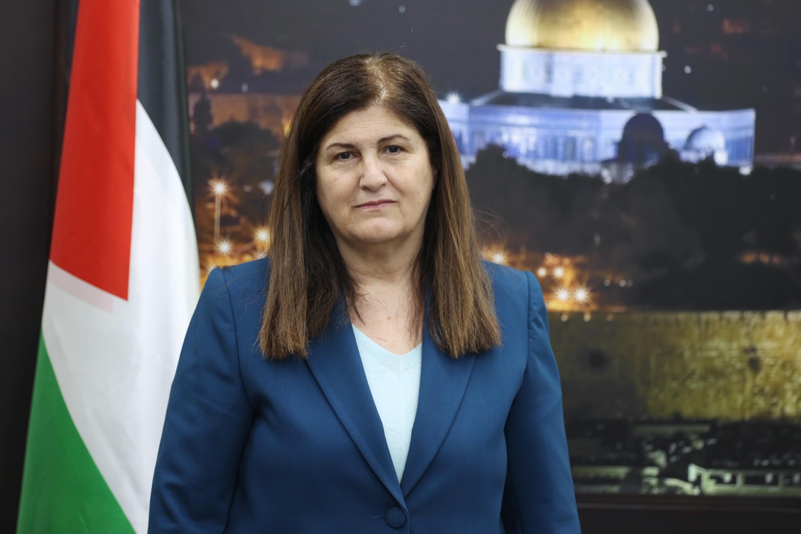 وزيرة الدولة لشؤون وزارة الخارجية والمغتربين الفلسطينية، الدكتورة فارسين أغابكيان شاهين