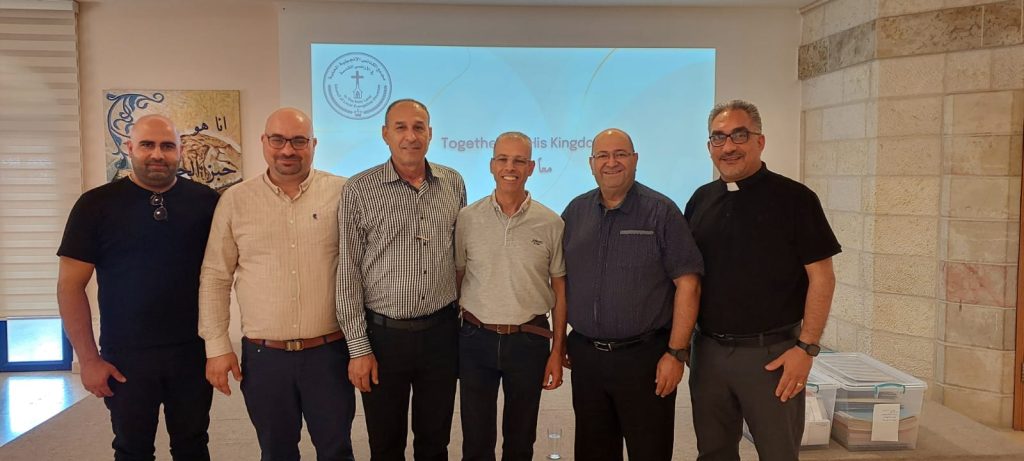 الهيئة الإدارية الجديدة للمجمع الإنجيلي الفلسطيني