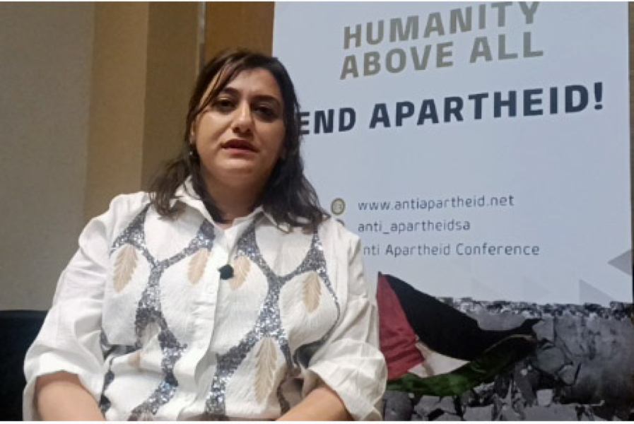 Palestinian journalist Hind Shraydeh