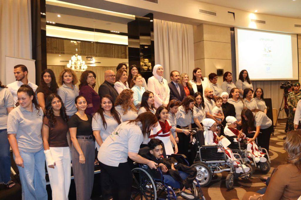 Attendees of the launch of the Camp for All event