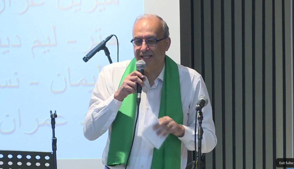 Speaking after students celebrated his sixtieth birthday