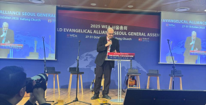 Rev. Botrous Mansur, the new WEA Secretary General welcomes delegates