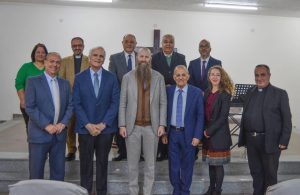 Group photo with the US ambassador