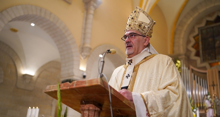 بطريرك اللاتين الكاردينال بيتسابالا في بيت لحم