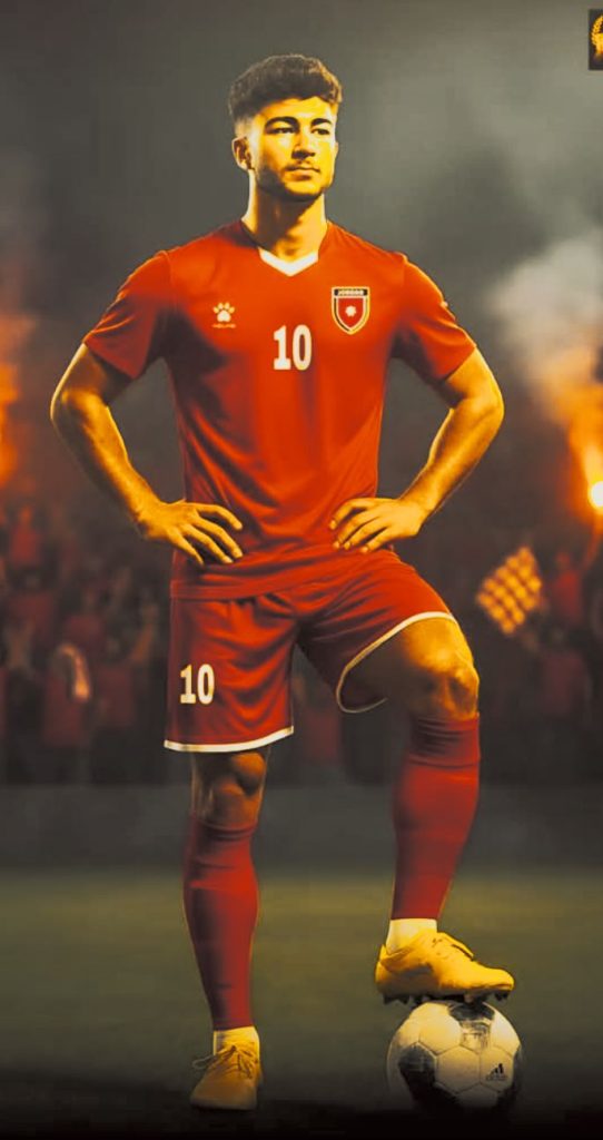لاعب المنتخب الأردني عودة برهان فاخوري