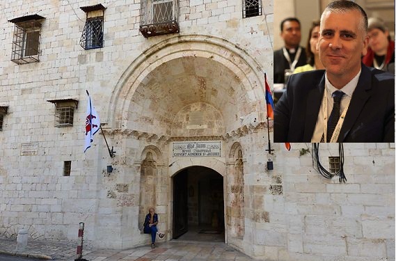 الكاتب سايمون ازازيان - بطريركية الارمن في القدس