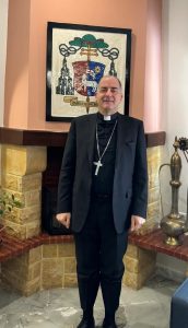 سفير الفاتيكان المقيم في الأردن المطران جوفاني بيترو دال توزو - تصوير داود كُتّاب