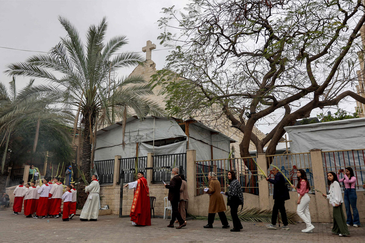 palm sunday gaza