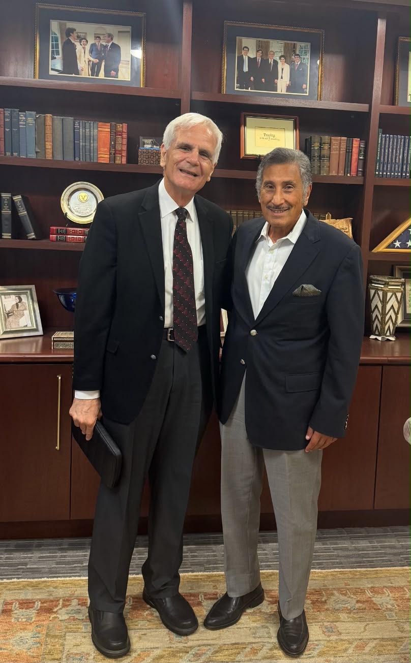 Rev Dr. Michael Youssef with Dr. Imad Shehadeh founder of JETS