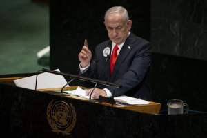 Netanyahu seems to believe that if he repeats debunked claims from a big enough podium, they eventually harden into fact
