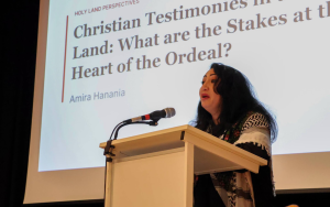 Amira Hanania stressed that safeguarding the Christian presence requires more than condemning violations.