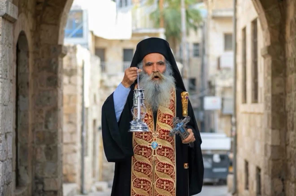 خوري بئر يعقوب في نابلس الاب يوستينوس